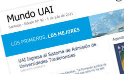 Newsletters de la Universidad Adolfo Ibáñez